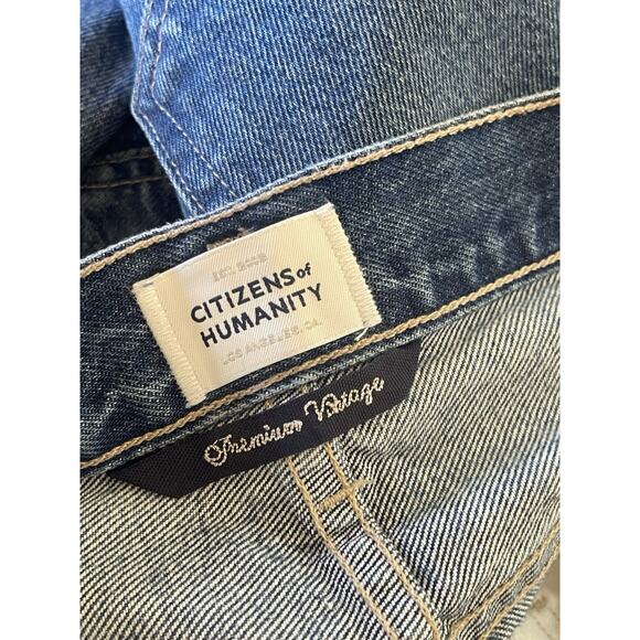 Citizens of Hummanity Neve Low Slung Relaxed Jeans $228 Size 27 - Picture 11 of 14